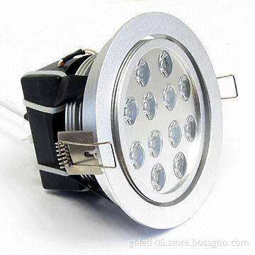 LED Ceiling Light in Round Shape/Beautiful Appearance, with 12W Power and 1,000lm LED Luminous Flux